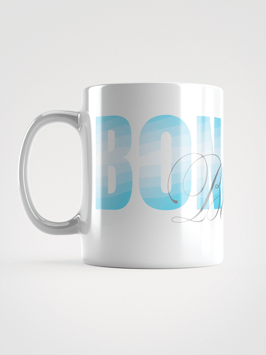 Mug Blanc Bonjour Bonheur - Cadeau Mug Message Positif product image (6)