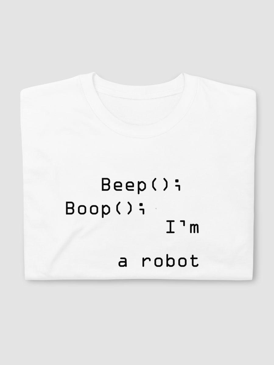 White Beep Boop text only product image (4)