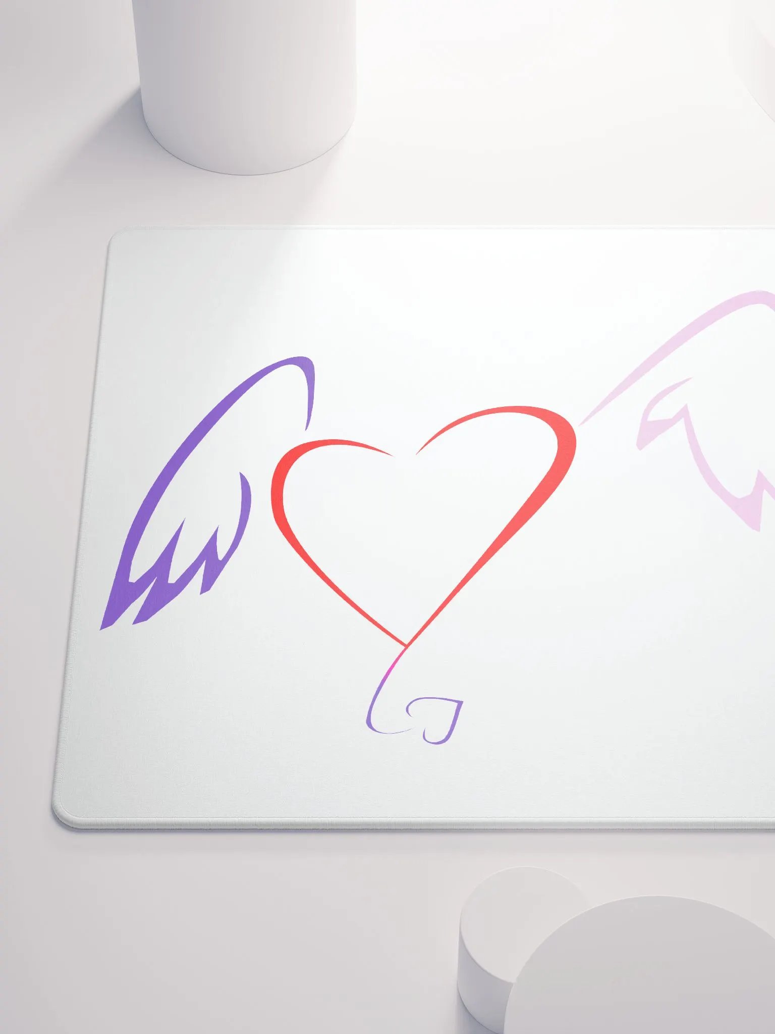 Winged Heart Mousepad product image (10)