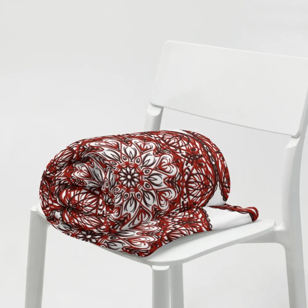 Mandala Harmony Throw Blanket product image (9)