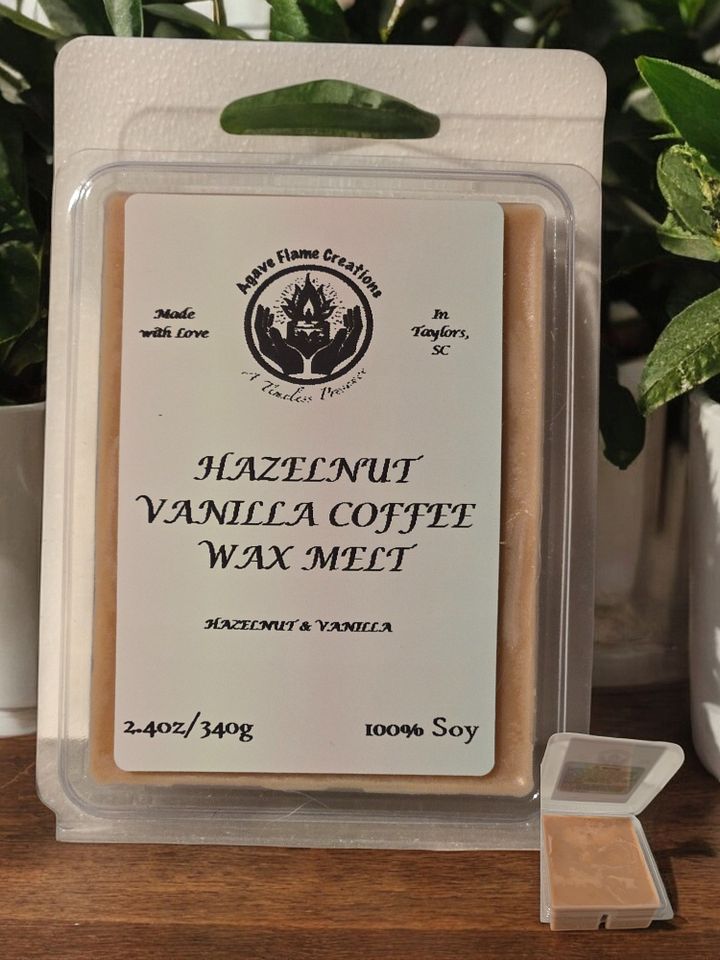 Hazelnut Vanilla Coffee Wax Melt product image (1)
