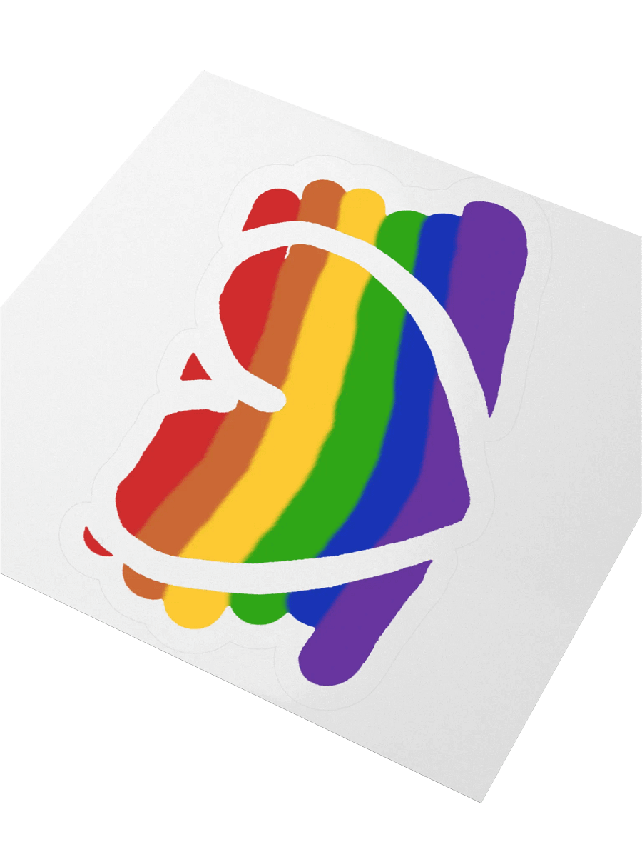 Rainbow Heart Sticker product image (4)