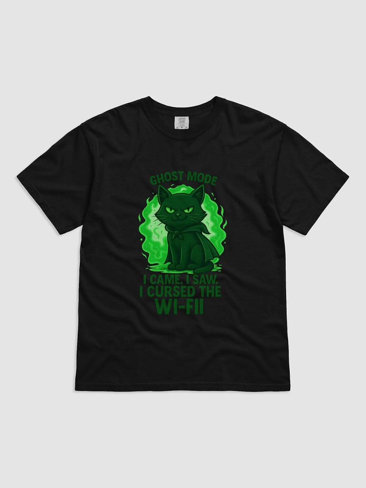 Ghost Mode Cat Tee product image (1)