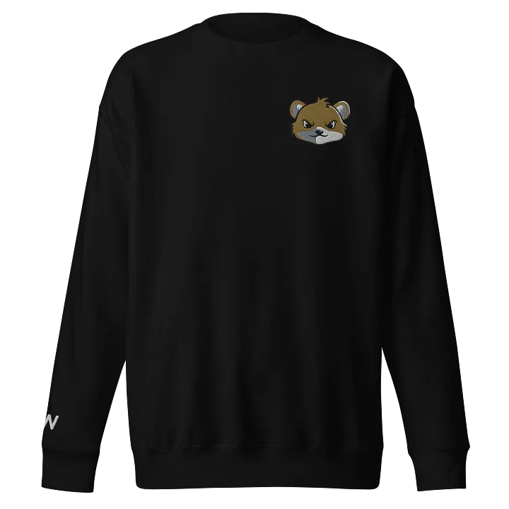 Face Embroidered Premium Sweatshirt product image (1)