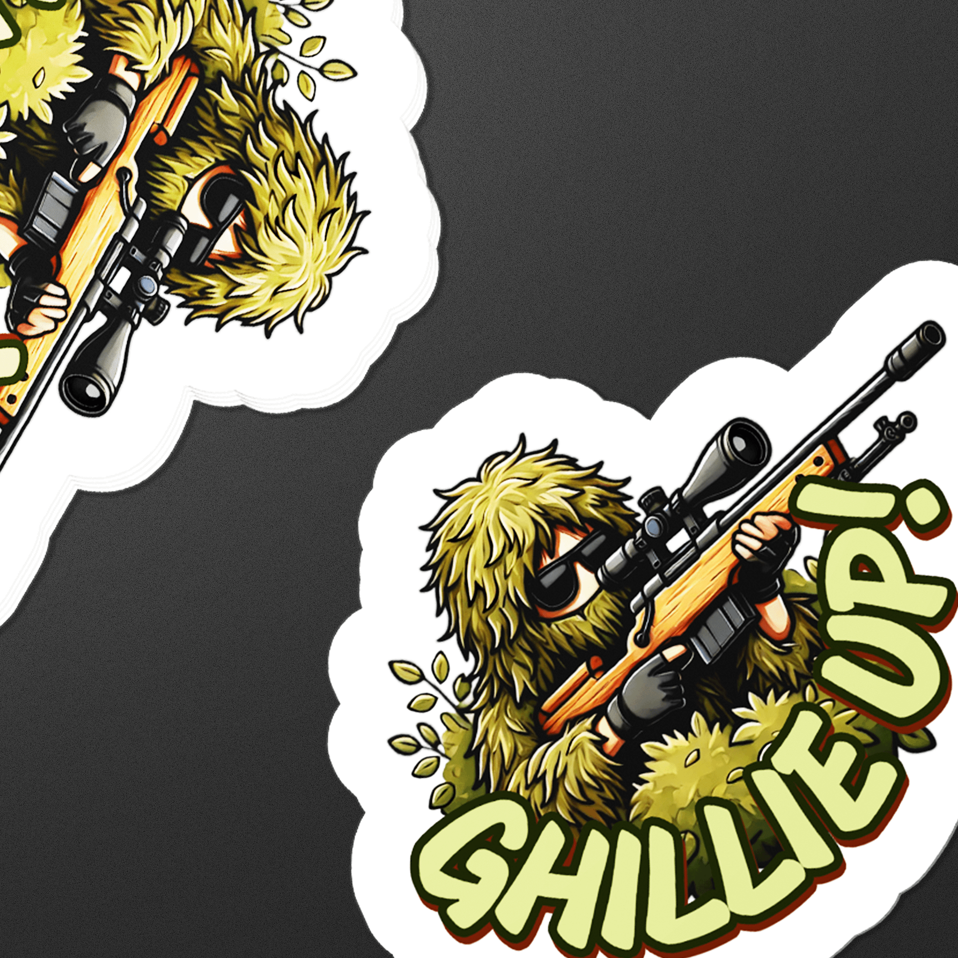 "Ghillie Up!" - A DayZ Sticker product image (1)