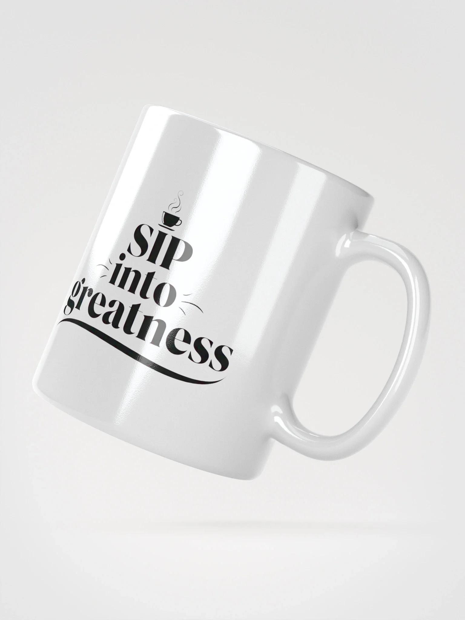 Sip Into Greatness Mug – Inspirational Coffee Cup for Daily Motivation & Success product image (3)