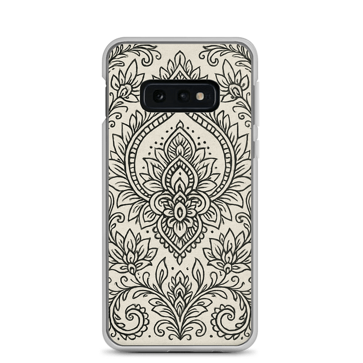 Ornate Floral Samsung® Clear Case product image (3)