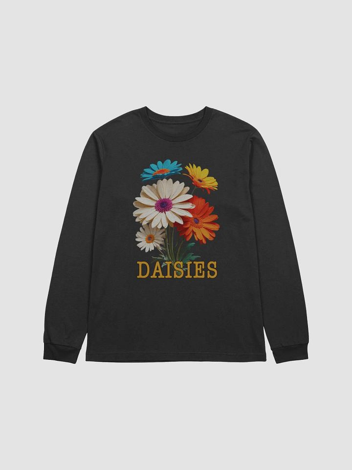 Floral Graphic | Long Sleeve T Shirt | Daisies product image (1)