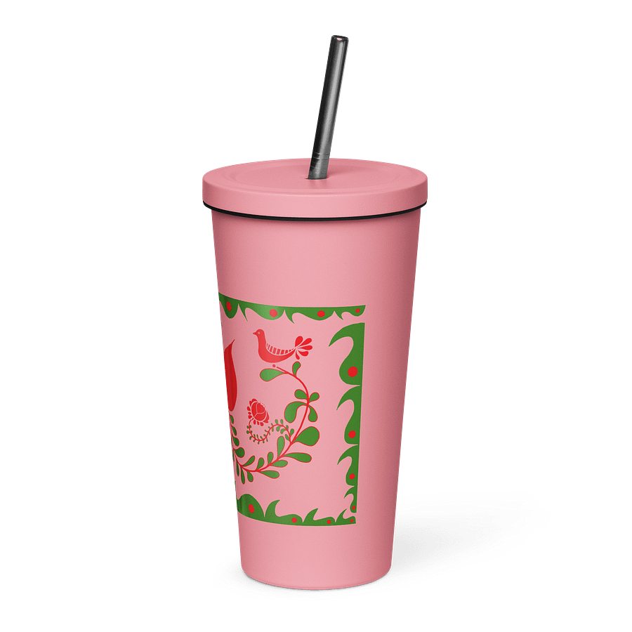 Hungarian Folk Art Harmony Insulated Tumbler product image (3)