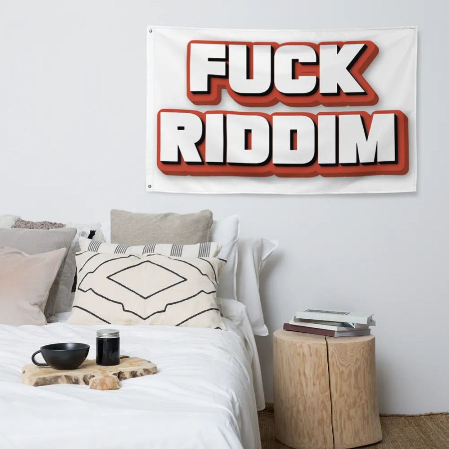F*CK RIDDIM Flag product image (4)