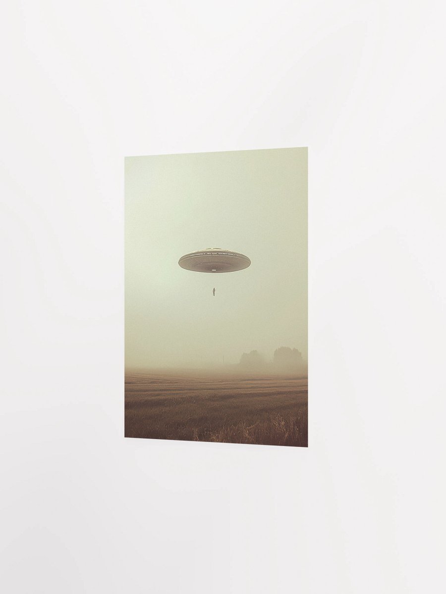 The Truth is Out There / The X-Files photo of UFO — sci-fi poster, movie art, I want to believe poster, space print, aliens wall decor product image (10)