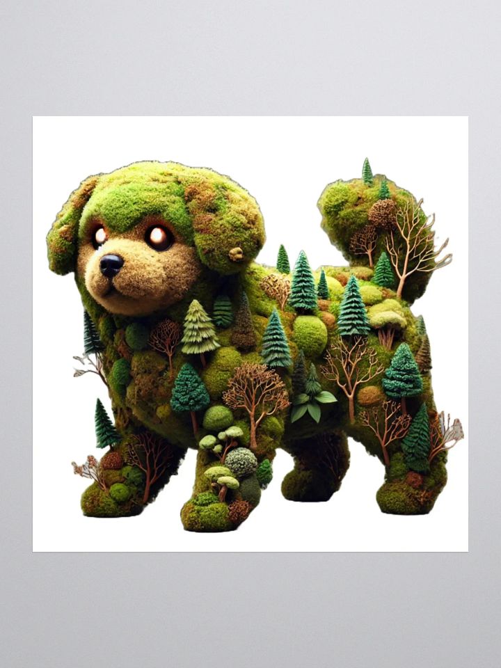 Forest Dog Sticker product image (1)