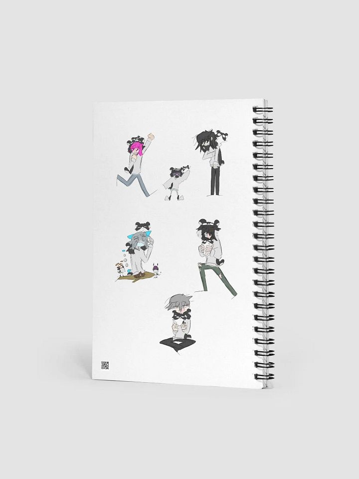 Hampan and Moon savers notebook product image (2)