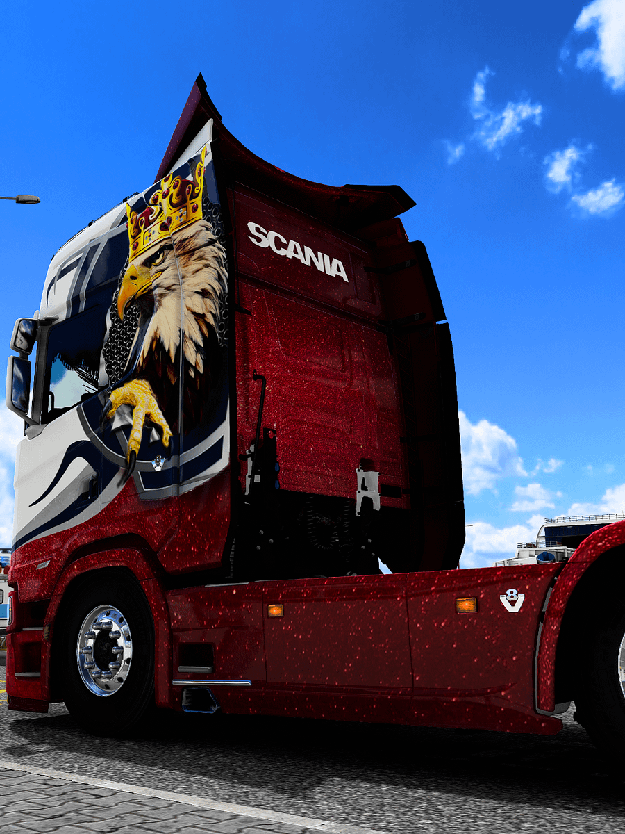 ETS2 Skin - Scania Next Gen Griffin By Dsan22 product image (5)
