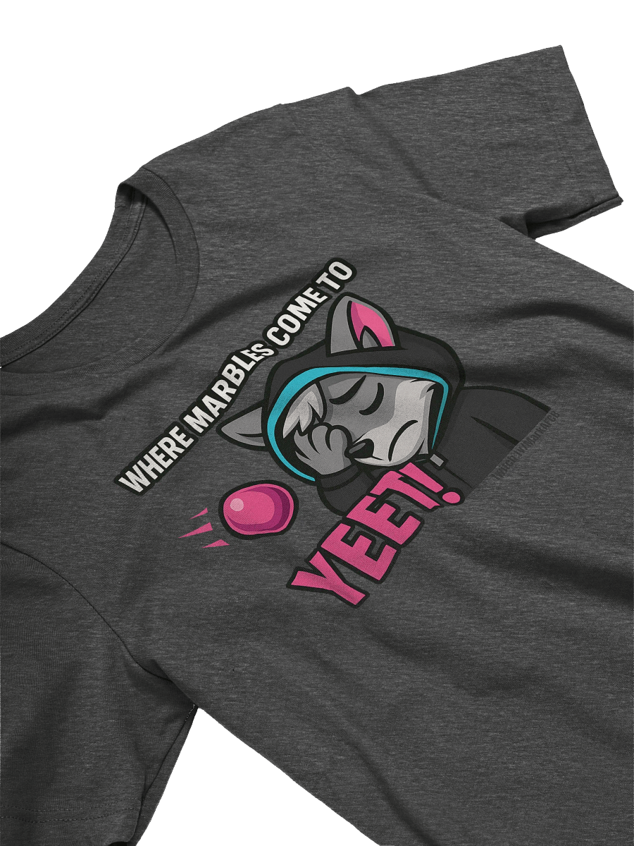 "WHERE MARBLES COME TO YEET!" TEE – Official Stream Mascot Edition product image (25)