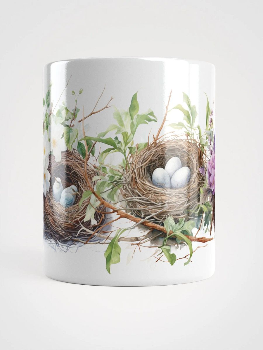 Nesting Birds Glossy Mug product image (5)
