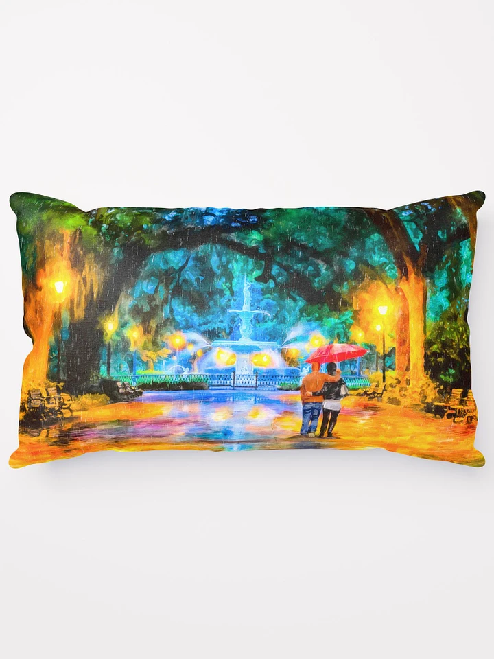 Forsyth Park – Savannah Fountain Throw Pillow product image (1)