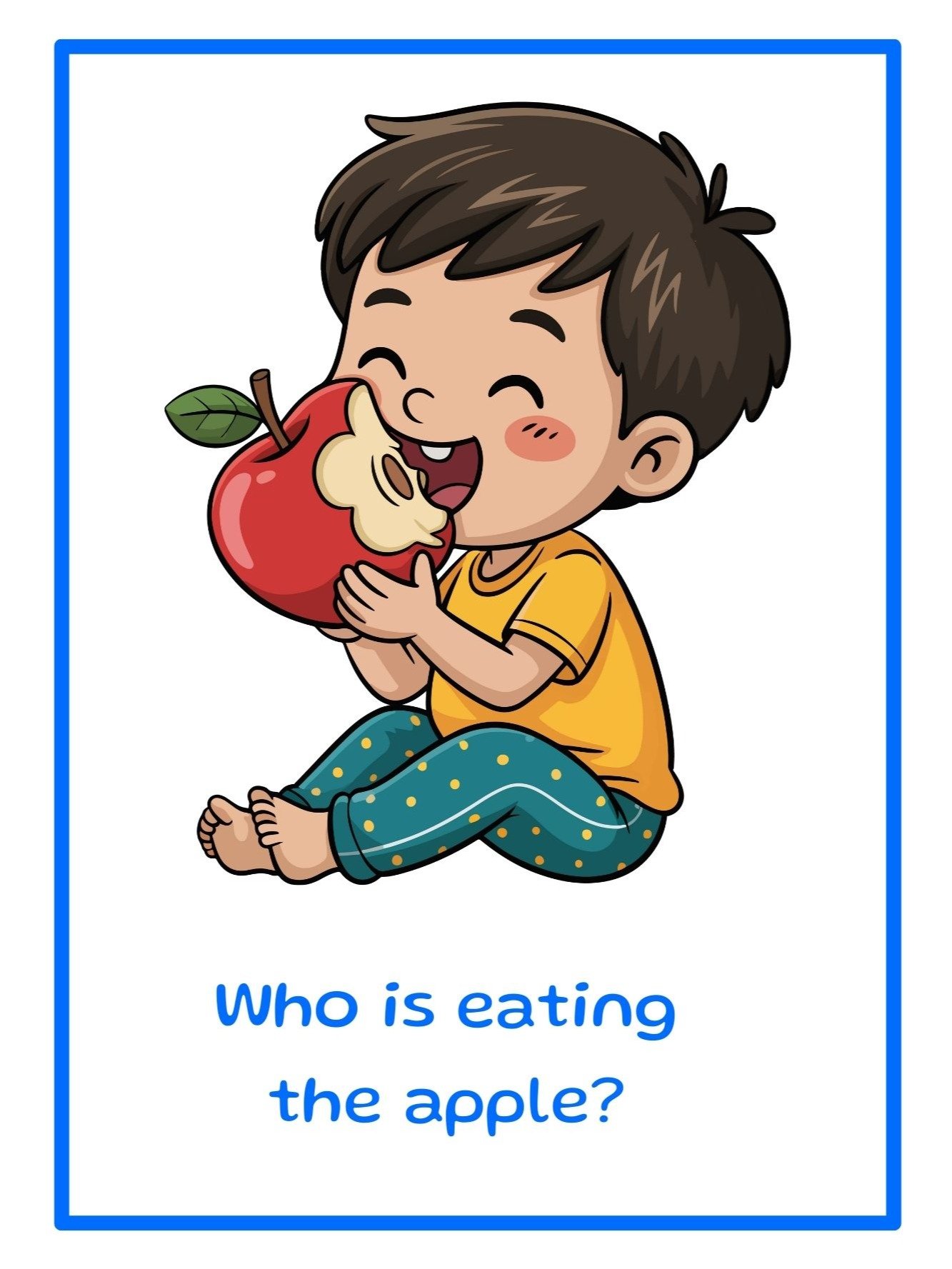 WH-Questions for children flashcards product image (2)