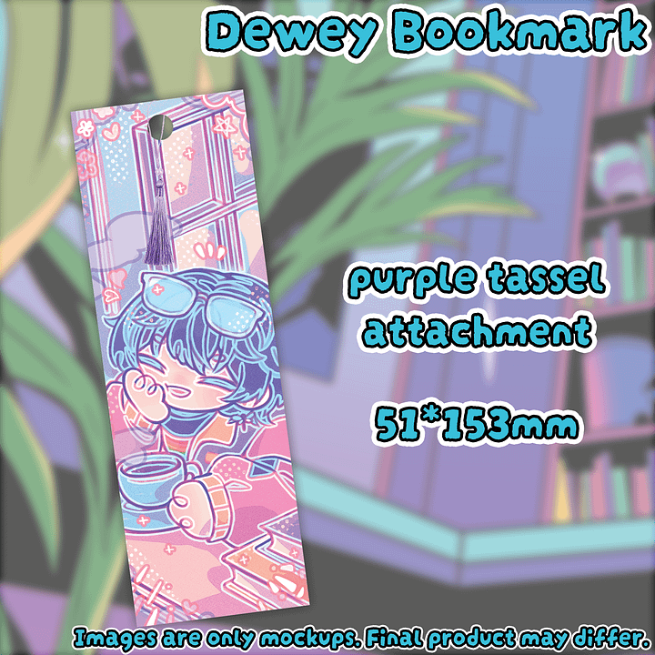 Dewey Bookmark [PREORDER] product image (1)