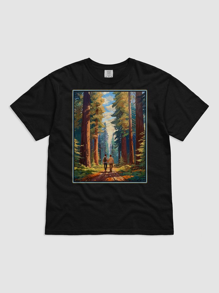 Seeing The Redwoods Together - Gay Couple T-Shirt product image (6)