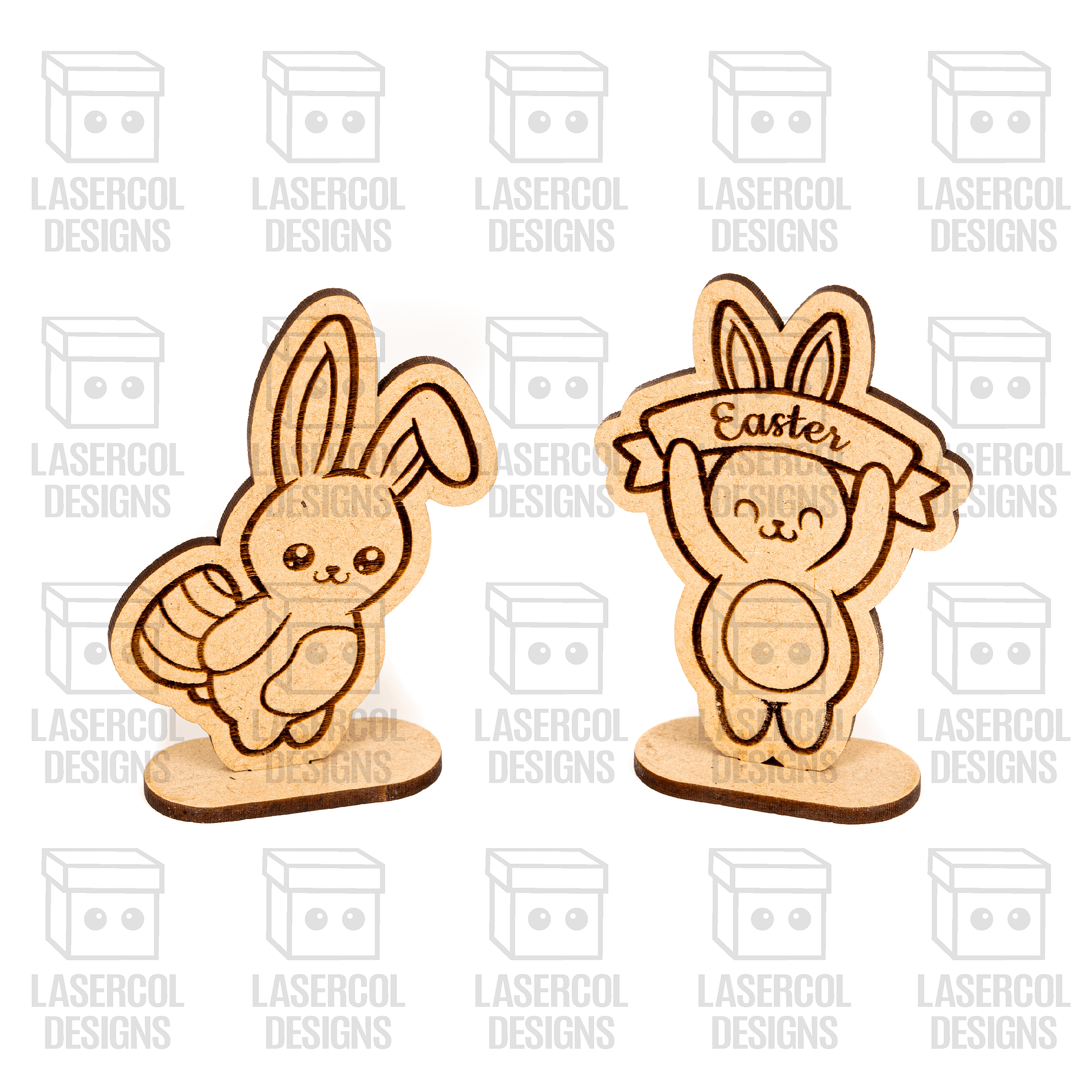 Easter Cutouts With Base Set 3 - Laser Cut Files product image (8)