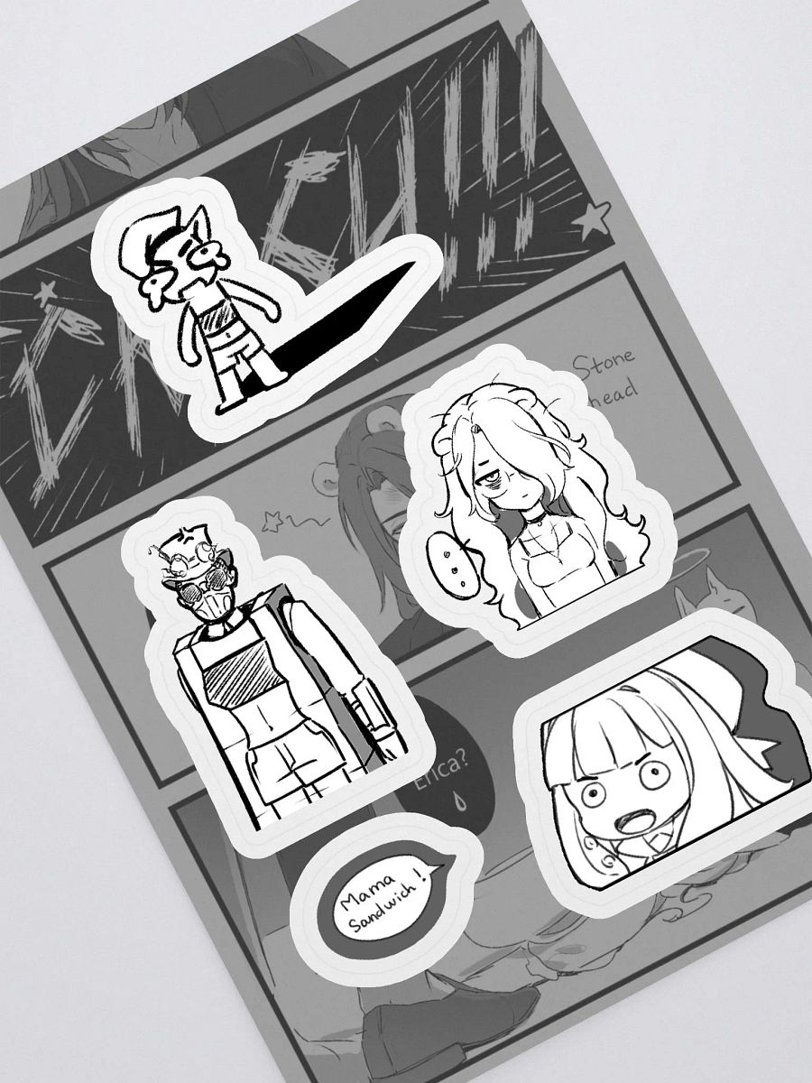 Slice-Of-Hika Stickers 2 product image (1)