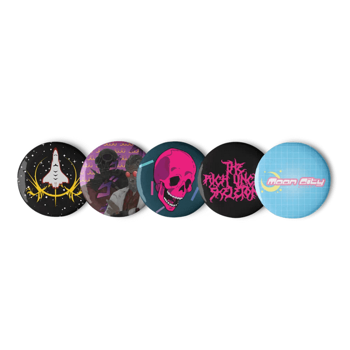 Moon City Badge Pack Series 1 product image (1)