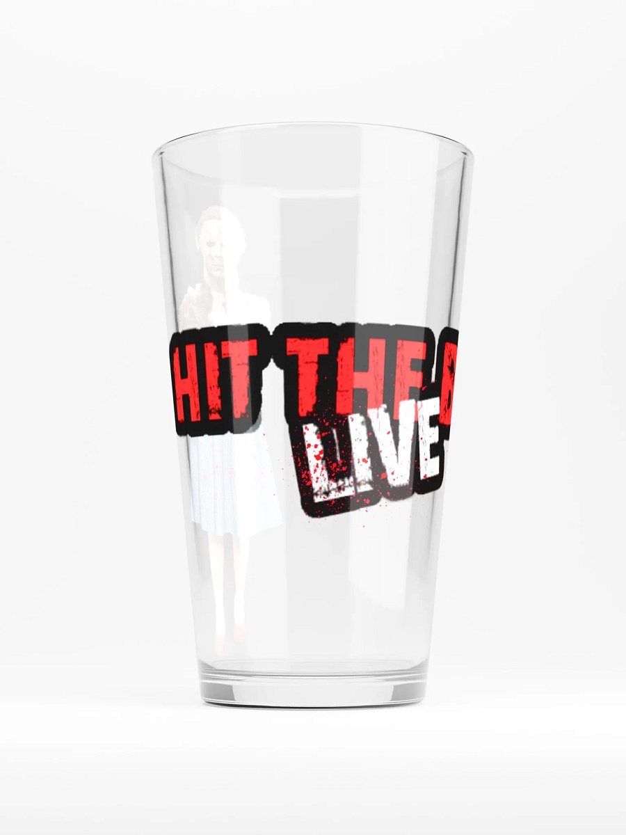 Hit the Bricks Pint Glass product image (1)