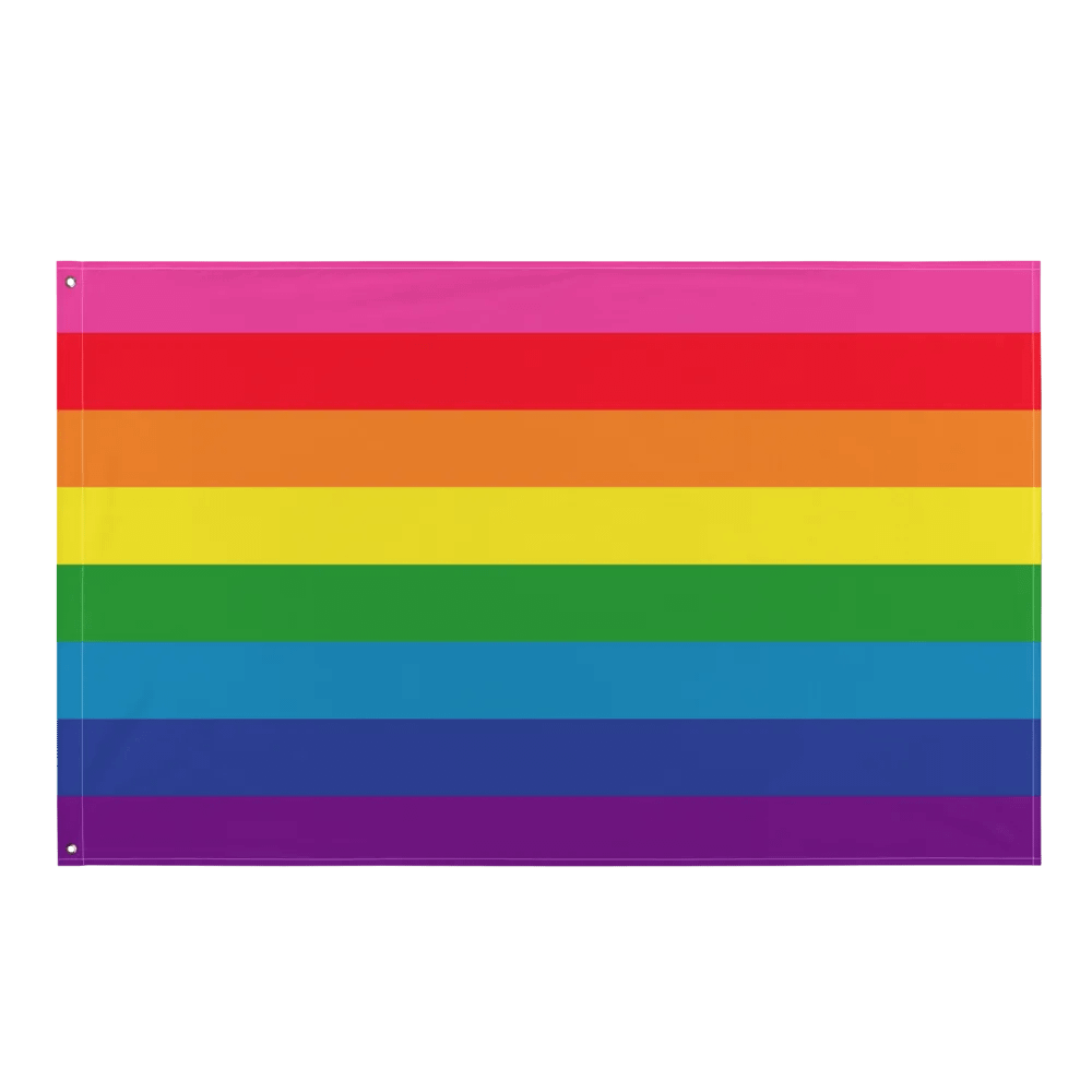 1978 Rainbow Pride Flag = 8-Color product image (1)