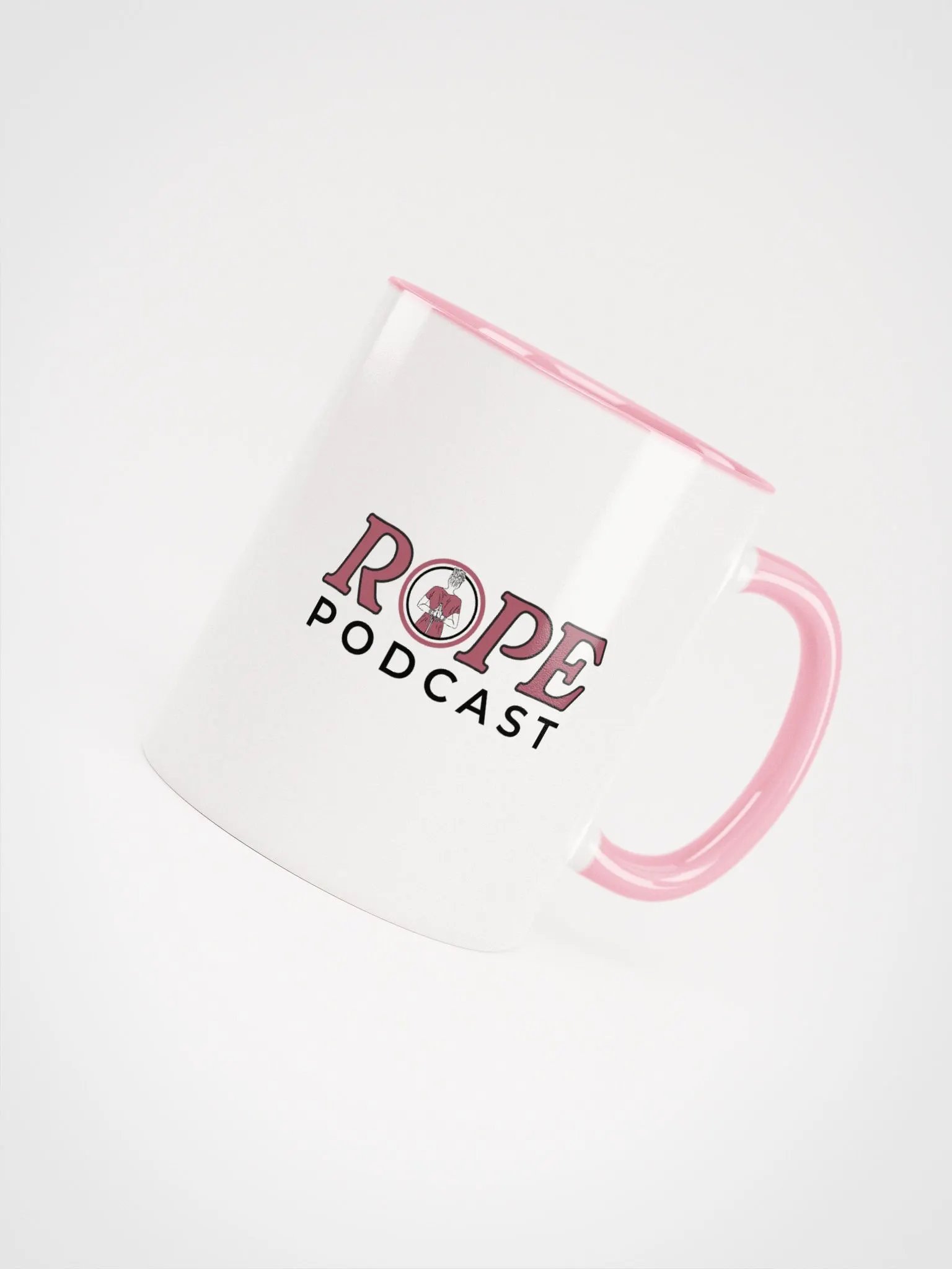 Rope Podcast Mug Pink product image (4)
