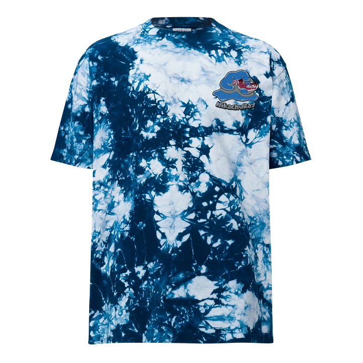 Tie-Dye Warped Shiny T-Shirt product image (1)