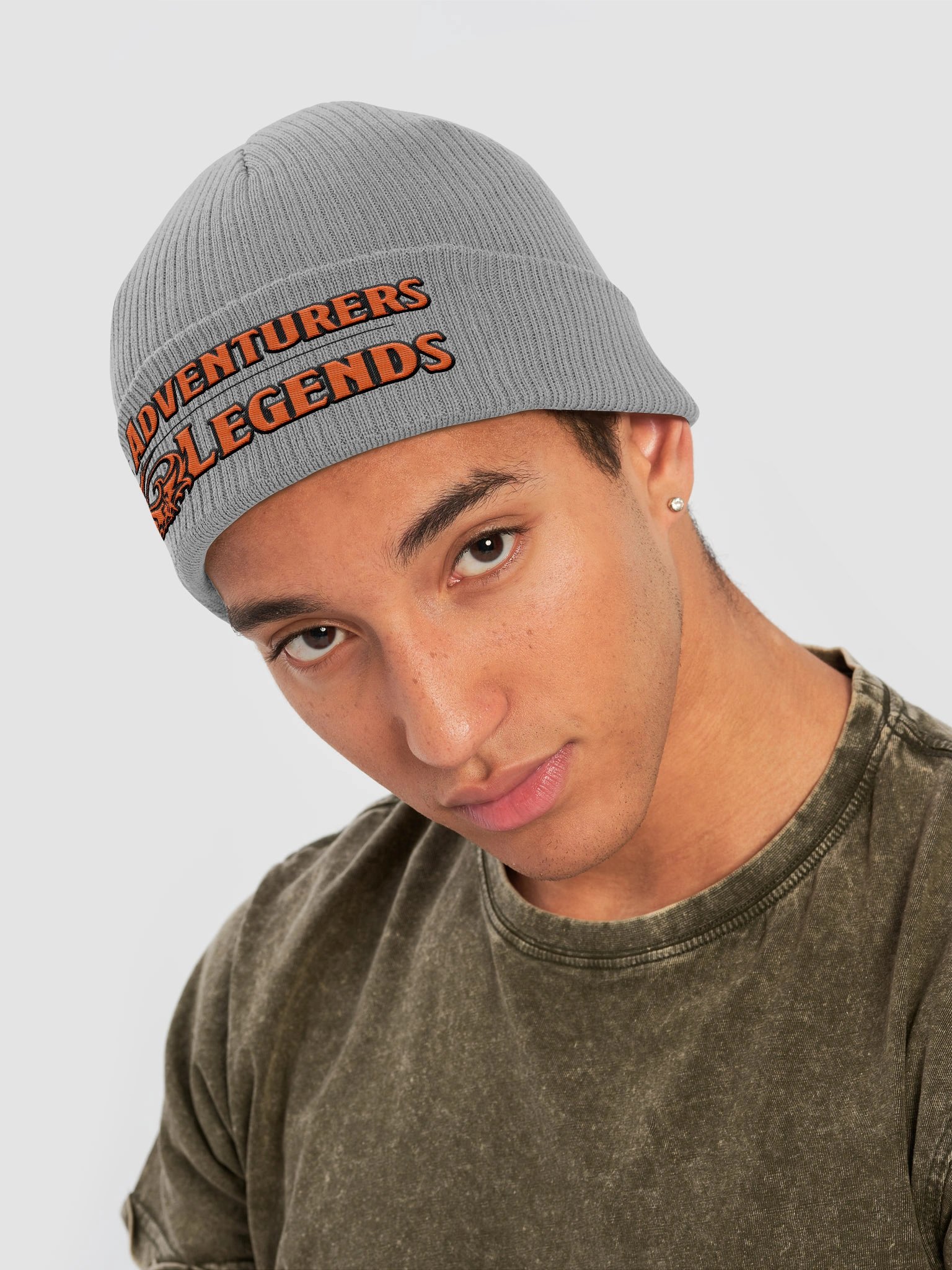 ELFSAR PLAYS Embroidered Adventurers & Legends Atlantis Organic Ribbed Beanie product image (4)