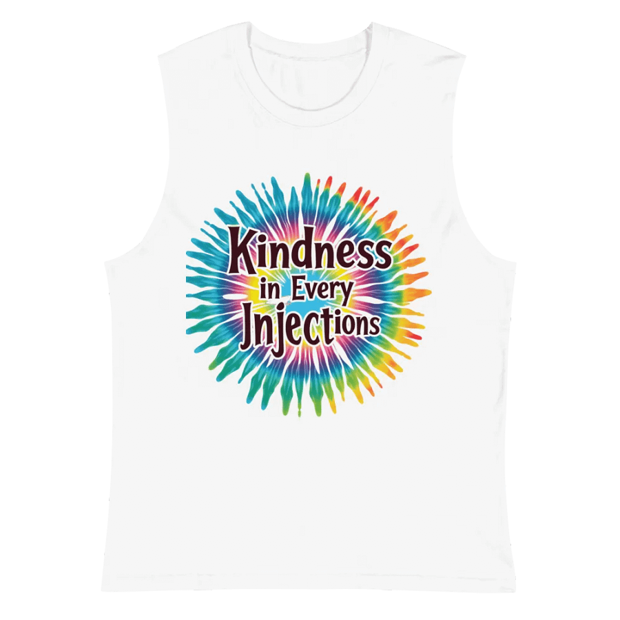 Kindness Injection Tie-Dye Muscle Tank product image (6)
