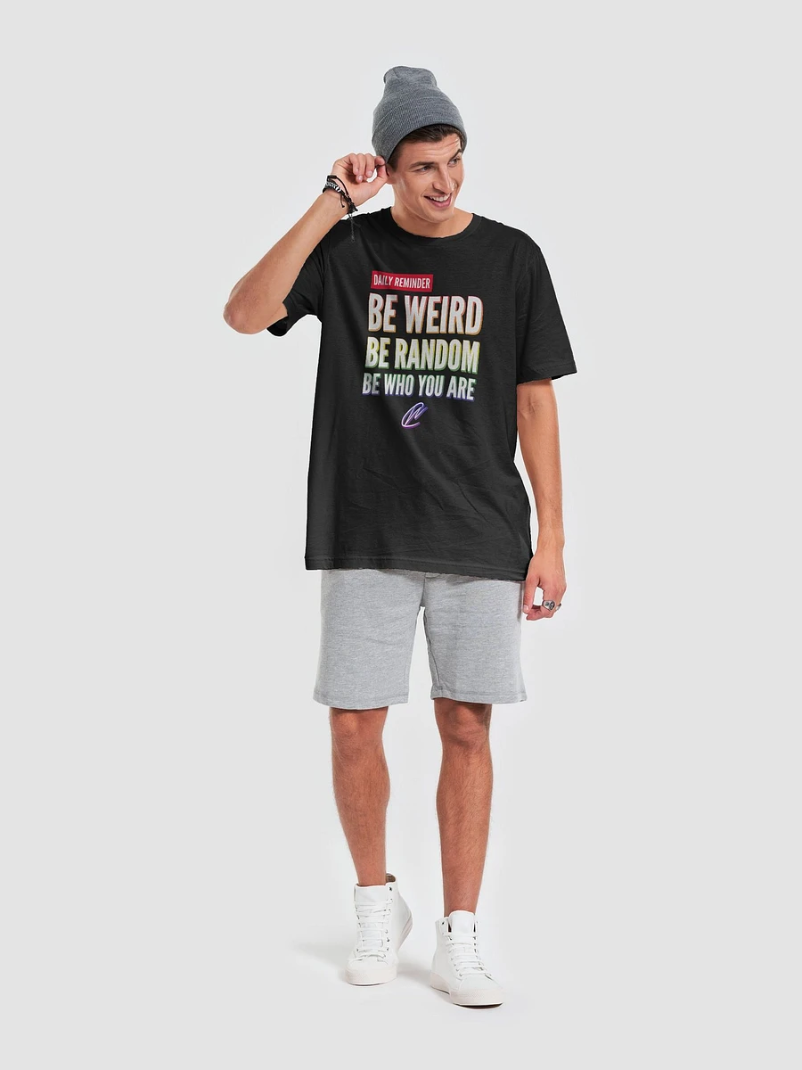 Rainbow Be Weird - Black TShirt product image (6)