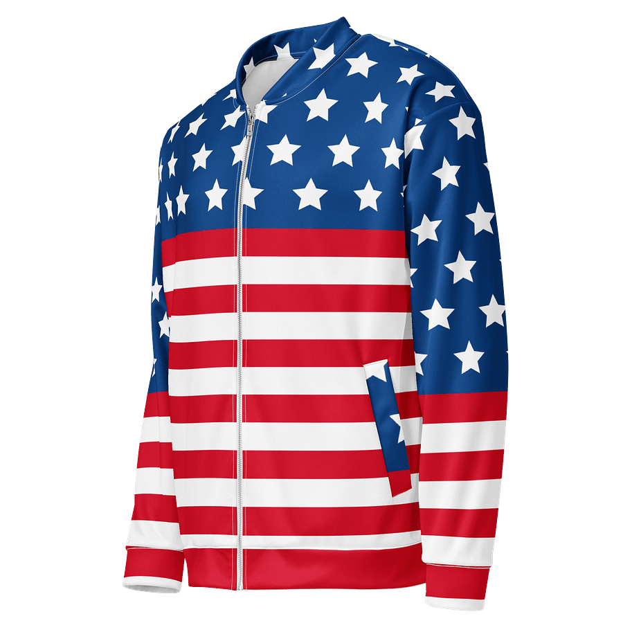 Starry Patriot All-Over Print Bomber Jacket product image (3)