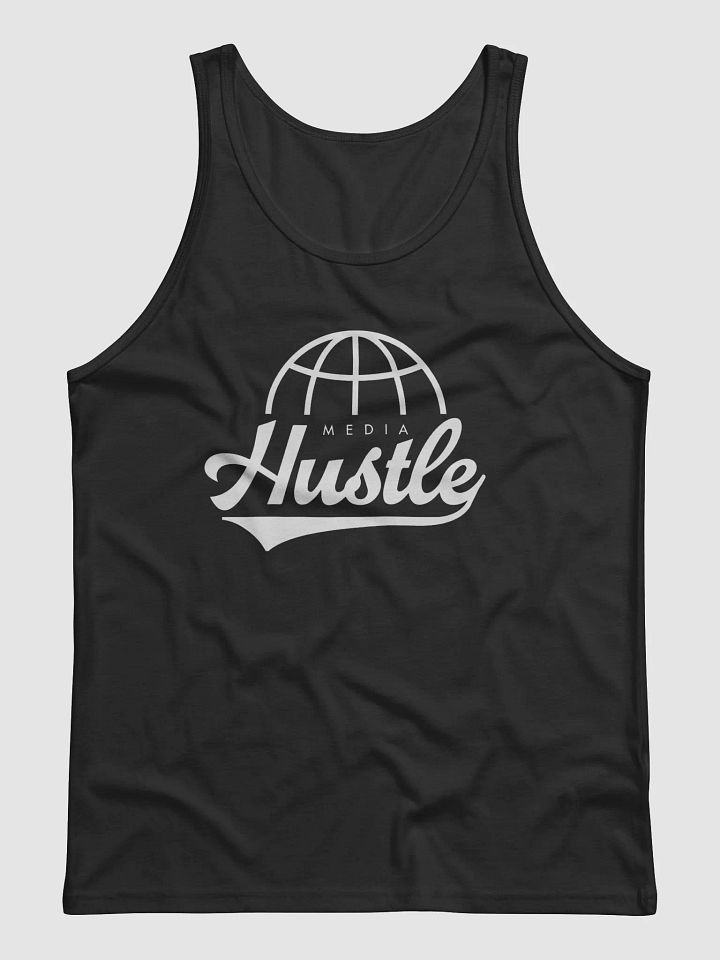 Media Hustle White Logo Tank Top product image (1)