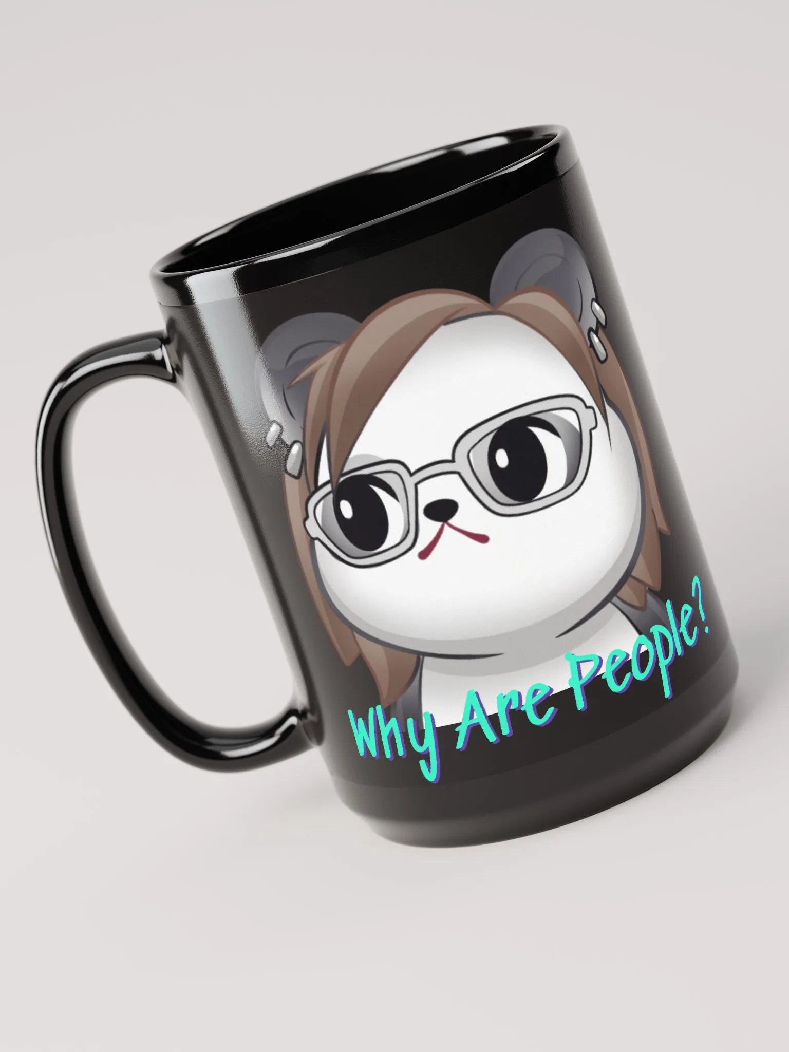 WAP Black Mug (Black - 15 oz) product image (3)