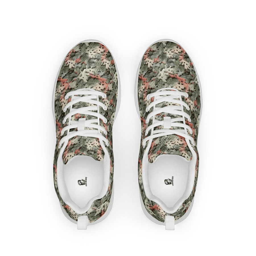SYNTHETIC LEAVES CAMO PATTERN MEN'S ATHLETIC SHOES product image (3)