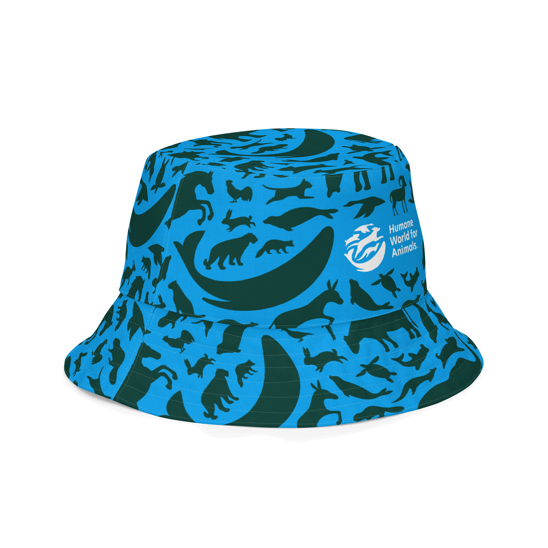 Reversible bucket hat with Animal Print product image (5)