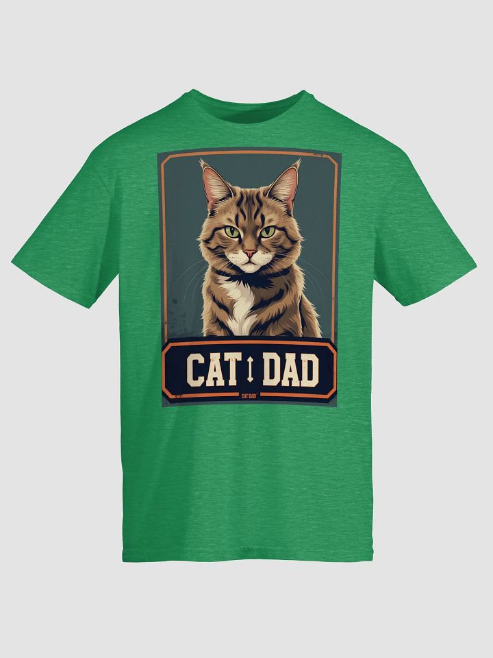 Cat Dad Pride – Rugged Feline Art product image (5)