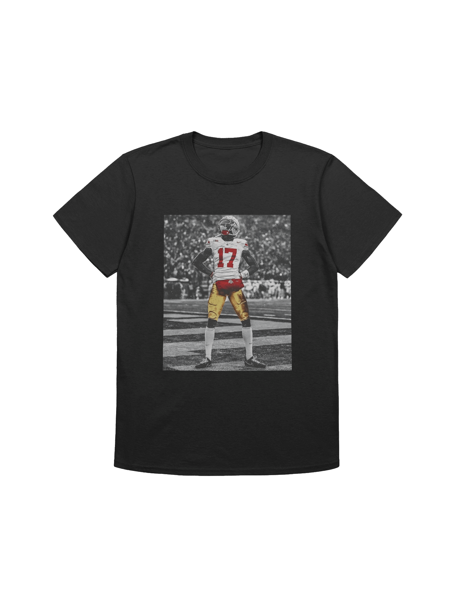 Ohio State Buckeyes Carnell Tate Standing OSU Big Play Shirt product image (1)