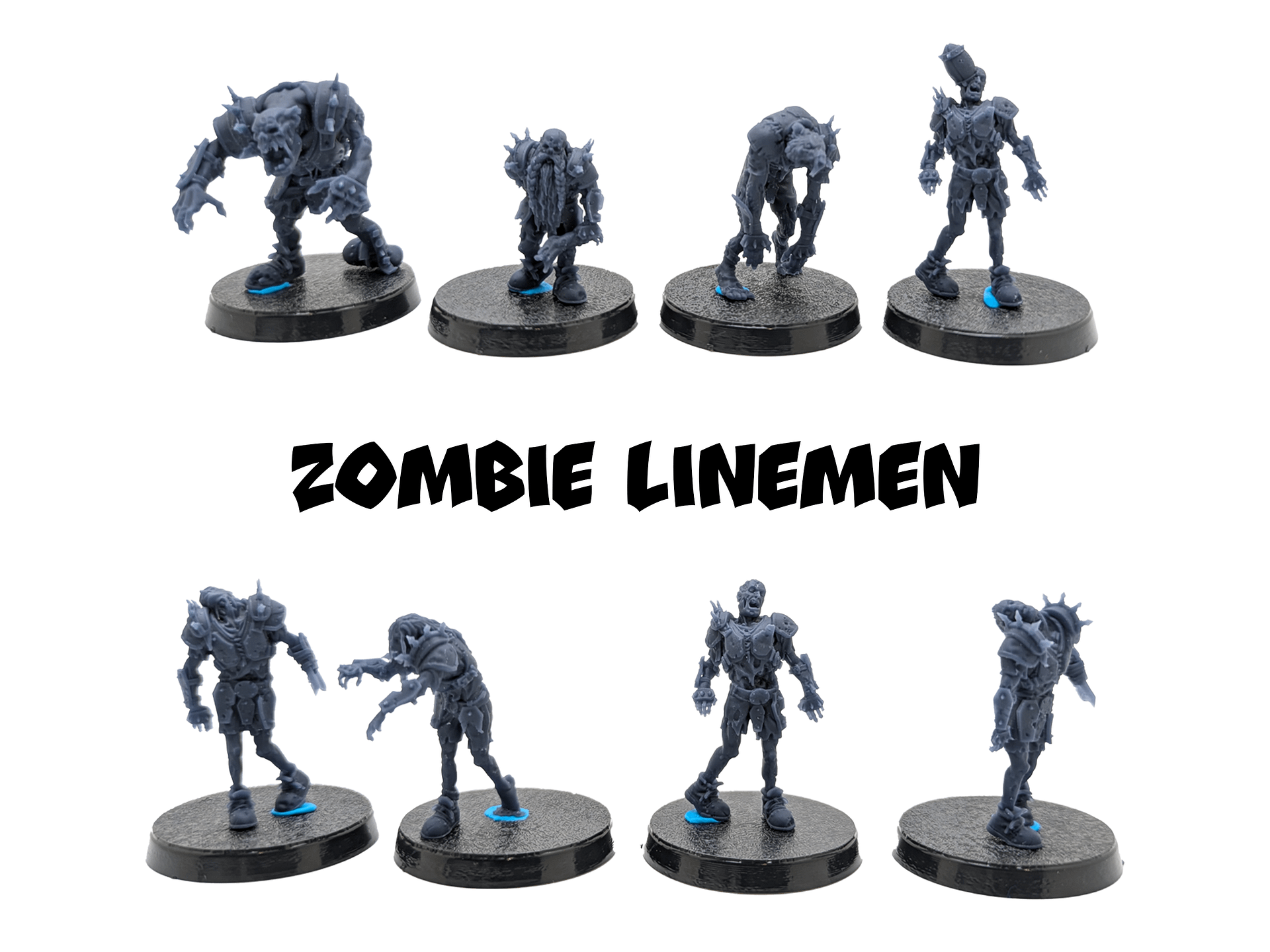 Lifeless Undead Fantasy Football Team - Brutefun Miniatures product image (5)