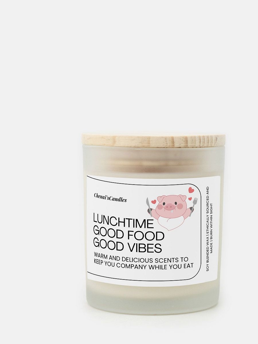Lunch Vibes Frosted Candle product image (4)