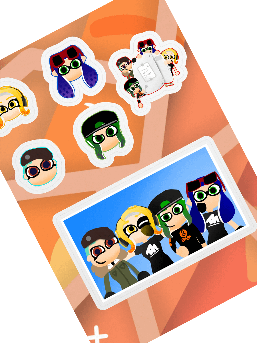Back of the Fridge Sticker Sheet product image (1)