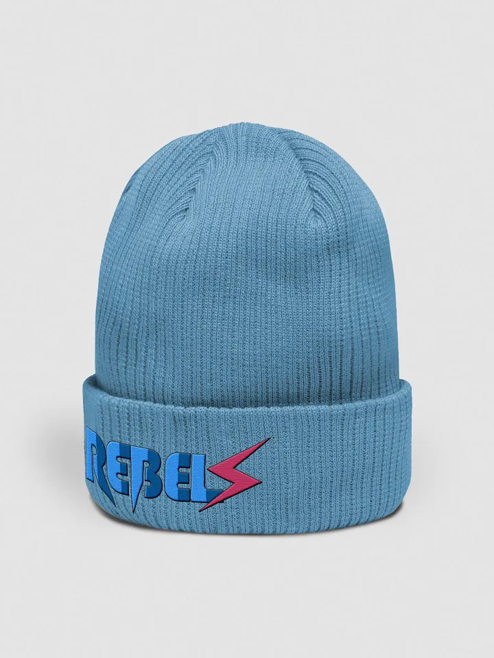 Beanie | Sky Blue w/ blue & pink product image (2)