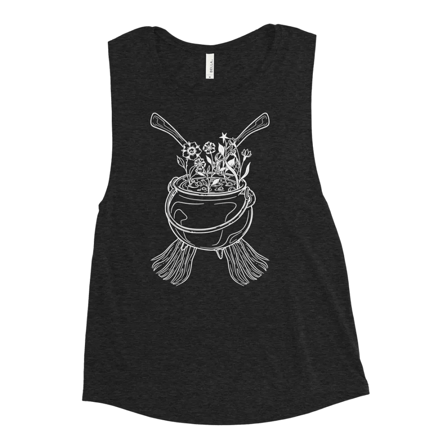 Henbane Coven Crest Bella+Canvas Women's Flowy Muscle Tank product image (1)