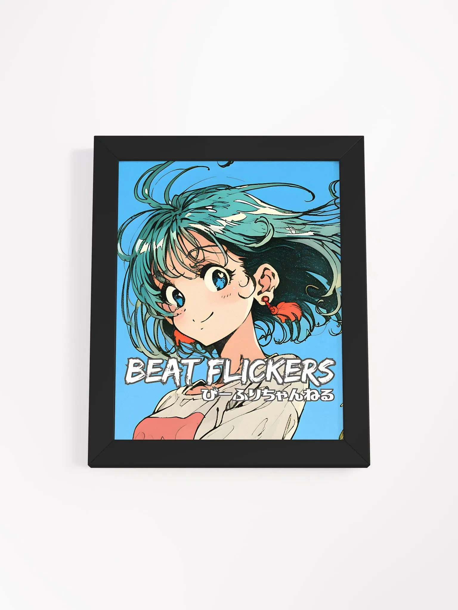 Beat Flickers Framed High-Quality Matte Poster product image (10)