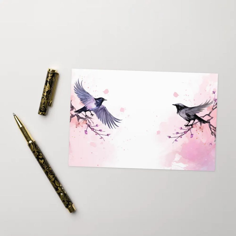 All-Occasion Greeting Card: Two Crows product image (8)
