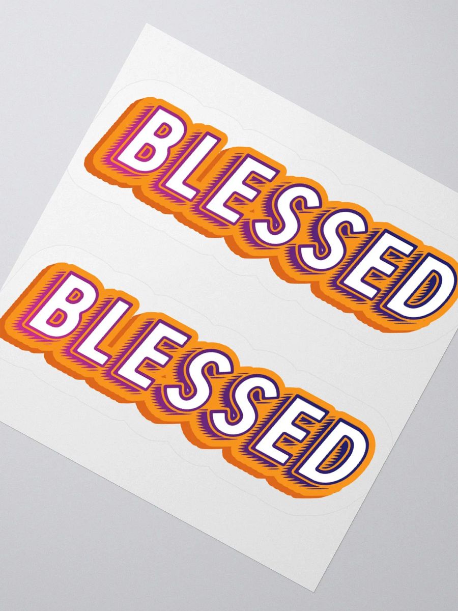 BLESSED - Kiss Cut Stickers product image (4)