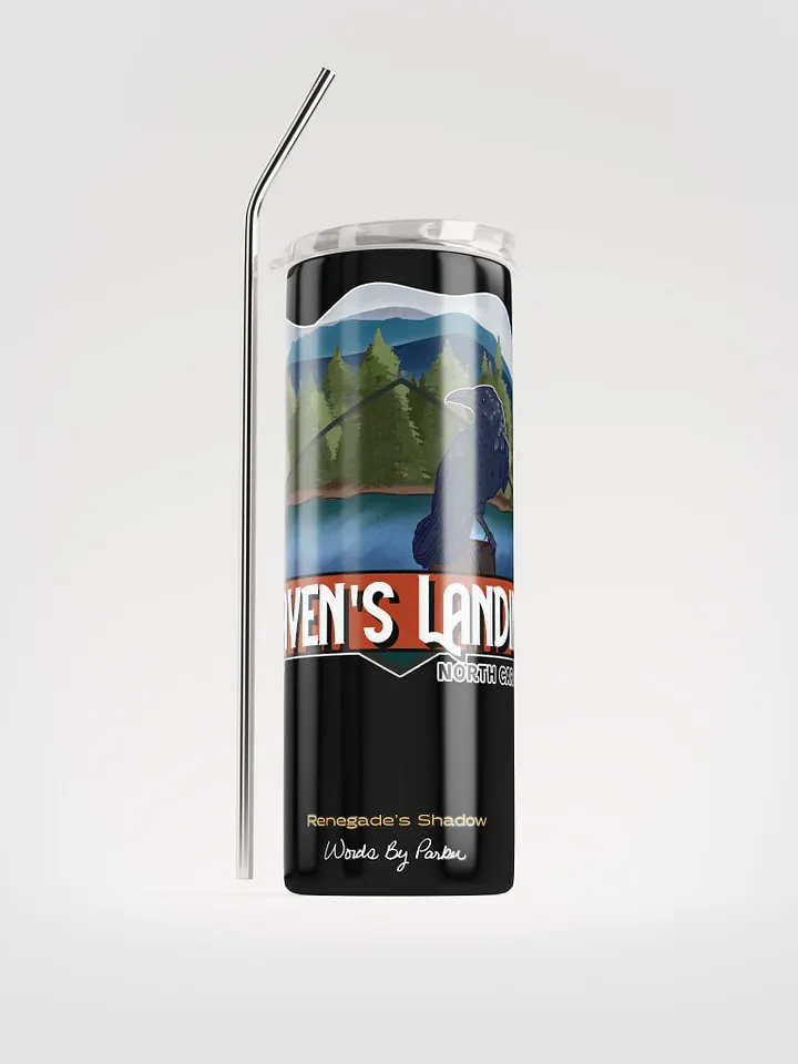 Raven's Landing Tumbler with Straw product image (1)
